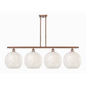 516-4i-ac-g1216-12wm Innovations Lighting 516-4i-14-51-white Mouchette-indoor Pendant - Antique