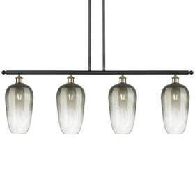 516-4i-bab-g484-7sl Innovations Lighting 516-4i-16-48 Brookhaven Flute Linear - Black Antique Brass