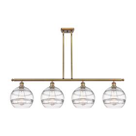516-4i-bb-g556-10cl Innovations Lighting 516-4i-12-48 Rochester Linear 4 - Brass