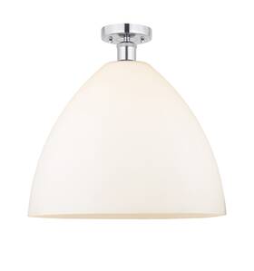 616-1f-pc-gbd-161 Innovations Lighting 616-1f-19-16 Bristol Semi-flush 16 Inch W - White