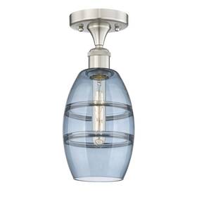 616-1f-sn-g557-6bl Innovations Lighting 616-1f 8 6 Vaz Semi-flush Inch W - Brushed