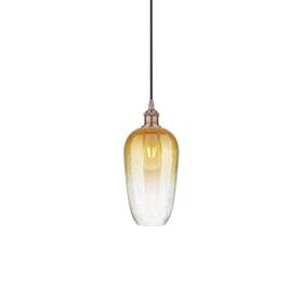 616-1p-ac-g484-7am Innovations Lighting 616-1p-15-7 Brookhaven Flute Pendant - Antique Copper /