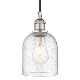 616-1p-pn-g558-6sdy Innovations Lighting 616-1p 10 6 Bella Pendant Inch W - Nickel