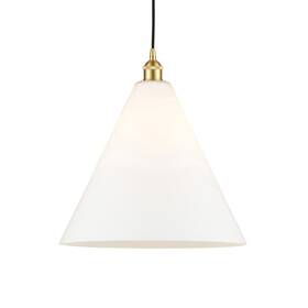 616-1p-sg-gbc-161 Innovations Lighting 616-1p-18-16 Berkshire Pendant - Satin Gold /