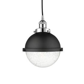 616-1ph-pc-hfs-84-bk Innovations Lighting 616-1ph-13-9 Hampden Pendant 9 Inch W - Chrome