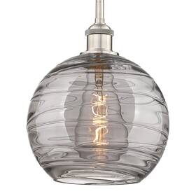 616-1s-sn-g1213-10sm Innovations Lighting 616-1s 11 10 Athens Deco Swirl Pendant - Nickel