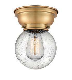 623-1f-bb-g204-6 Innovations Lighting 623-1f-7-6 Beacon Semi-flush 6 Inch W - Brass