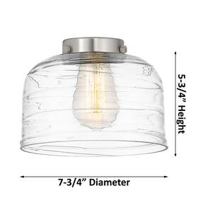 Innovations Lighting 663481246314 Franklin Restoration Bell - 1 Light 8 Inch