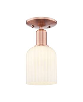 716-1c-ac-g559-5gwh Innovations Lighting 716-1c-11-5 Bridal Veil Semi-flush - Antique Copper