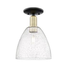 716-1c-bab-gbd-94 Innovations Lighting 716-1c-13-9 Bristol Semi-flush 9 Inch W - Black