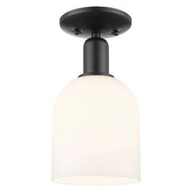 Innovations Lighting 716-1c-bk-g558-6gwh 716-1c-11-6 Bella Semi-flush 6 Inch W - White