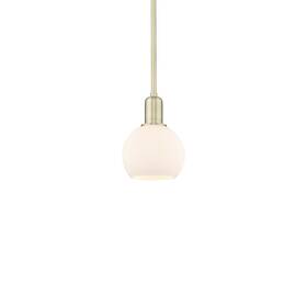 716-1s-ab-g121-6 Innovations Lighting 716-1s-9-6 Athens Pendant 6 Inch W Mini - White
