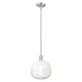 716-1s-sn-g481-10op Innovations Lighting Brookhaven Sphere 10 Inch Stem Mini Pendant Sn/op -