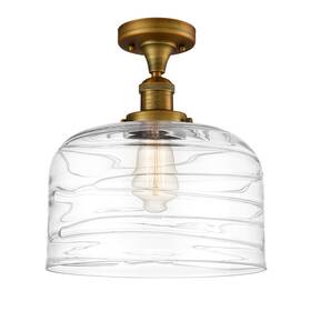 Innovations Lighting 729625097348 Bell - 1 Light 12 Inch Semi-flush Mount