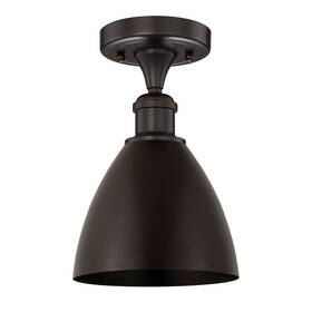 Innovations Lighting 729625137891 Edison Metal Bristol - 1 Light 8 Inch Semi-flush Mount