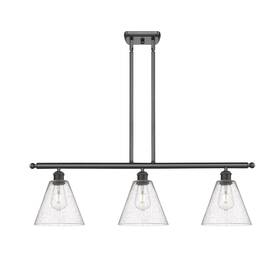 Innovations Lighting 745684500872 Berkshire - 3 Light 36 Inch Stem Hung Island