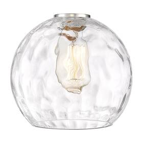 Innovations Lighting 745684636045 Athens Water Glass - 1 Light 8 Inch Semi-flush Mount
