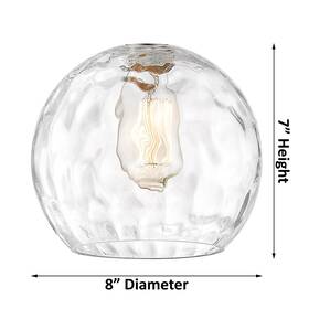 Innovations Lighting 745684649946 Athens Water Glass 3 Light 15 Inch Multi-pendant