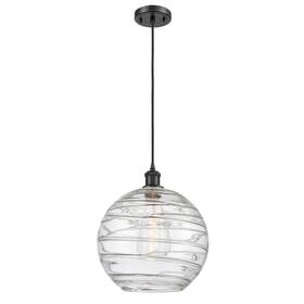 Innovations Lighting 745684834892 Ballston Athens Deco Swirl - 1 Light 12 Inch Cord Hung Mini