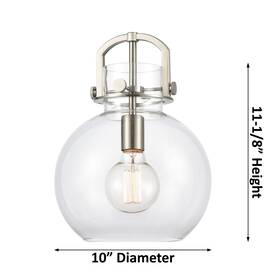 Innovations Lighting 745684991229 Newton Sphere - 1 Light 10 Inch Cord Hung