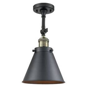 Innovations Lighting 793588902247 201f-bab-m13-bk-led One Light Vintage Dimmable Led
