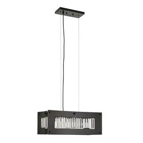 Inspire Q 782359988832 Kayan Black Bold Crystal Chandelier By Modern