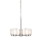 6227400 Interior -light Chandelier Sylvestre Nickel Westinghouse Brushed