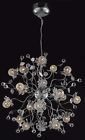 2073d24c Iris Ec Light Chandeliers 18 Elegant Lighting Chrome