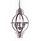 Lhg-881-k5 Iron Annie 5-light Orb Chandelier