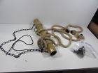 J448693g Jinguo Lighting Industrial Hemp Rope Ceiling Light 615855046211