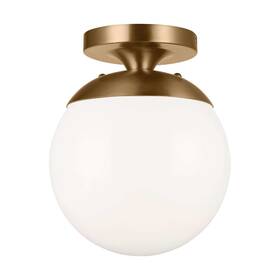 Sgcf71530stbr James Allan Sgcf71530 Clay 1 Light 8 Inch W Semi-flush Globe Ceiling - Bronze