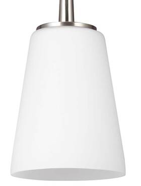 Sgp60099bn James Allan Sgp60099 Watson 1 Light 5 Inch W Led Mini Pendant - Nickel