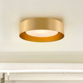 Jazava 683770827826 11inch/ 14 Inch /20 Flush Mount Ceiling Light With Frosted Glass Shade