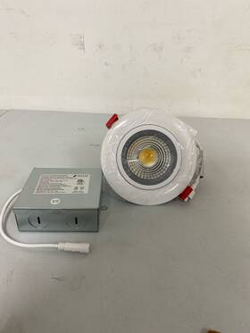 Rlf-3712-sw5-wh Jesco Lighting Led Canless Recessed Light 3 Inch Trim Adjustable Color Whi