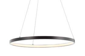 Jyl7202a Jonathan Y 819727025162 Bradley 15.7 Inch Round Integrated Led Metal Pendant Chandelier Modern C