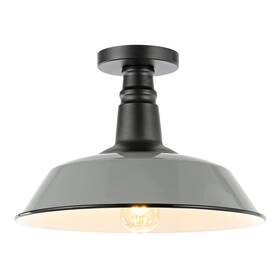 Jyl7617d Jonathan Y 840011445038 Camila 14 Inch 1-light Classic Industrial Indoor/outdoor Iron Led Semi F