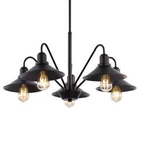 Jyl7579a Jonathan Y Lighting Jyl7579 Cole 5 Light 27 Inch W Led Chandelier - Bronze
