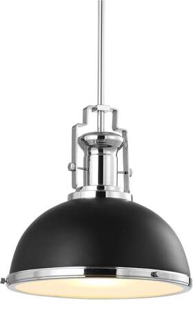 Jyl9536b Jonathan Y Lighting Homer 13 Inch Adjustable Iron/glass Vintage Led Kitchen Pendant