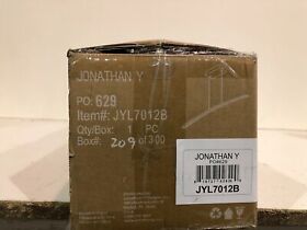 Jyl7012b Jonathan Y Roxanna 41.5 In. Dimmable Adjustable Led Black Linear Pendant