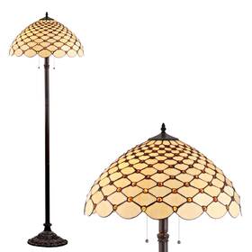 Vjyl8009a Jonathan Y Dragonfly Tiffany-style 62 Inch Led Floor Lamp Bronze - H X 20 W
