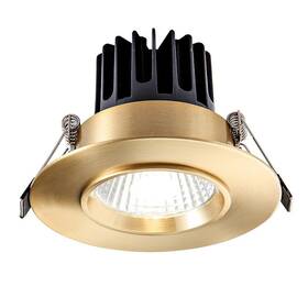 J-0101 Jpvarxm 4 Inch Led Downlight Baffle Trim 10w Cob Recessed Ceiling Light All Copper L