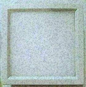 Jullison 726084924840 Led Surface Mount Ceiling Disk Light Fixture Square White 5 Inch