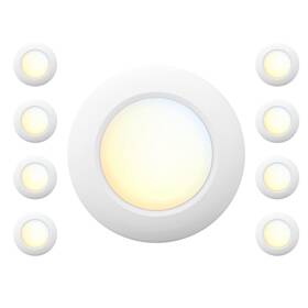 Dl6in5cctwh8p Jullison 8 Packs 6 Inch 5cct Field Selectable Led Low Profile Recessed And Surface Mount Di