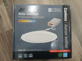 2678tv Juno 194994243915 - Wf8 Sww5 90cri Mw M6 8 Inch Led Wafer Downlight 120v Color Select