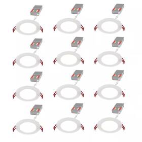 Juno 445037137177 4 Inch Adjustable Cct New Construction And Remodel Dimmable Indoor Outdoor Integ