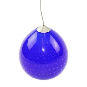 G81-pk-stnblue Juno Alfa Lighting G32 Low Voltage Blue Modern Pendant Light Fixture