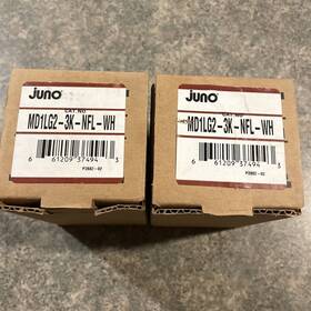 Md1lg2-3k-nfl-wh Juno Mini Led Downlight Qty-2