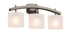 Fsn-8593-30-frcr-nckl Justice Design Group Fusion 3 Light 26 Inch Bath Vanity