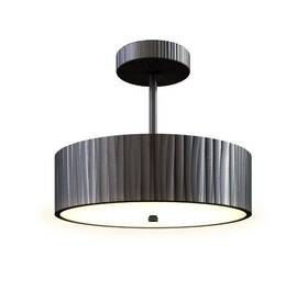 Sf361212bt Justice Design Alora - 60.00w E26 Medium 12.00 X 10.25 Blackened Steel Fixture