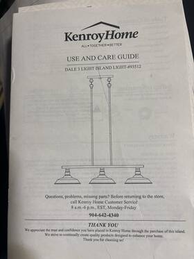 93512bl Kenroy Home Dale 3 Light Island Chandelier With Black Finish #93512bl